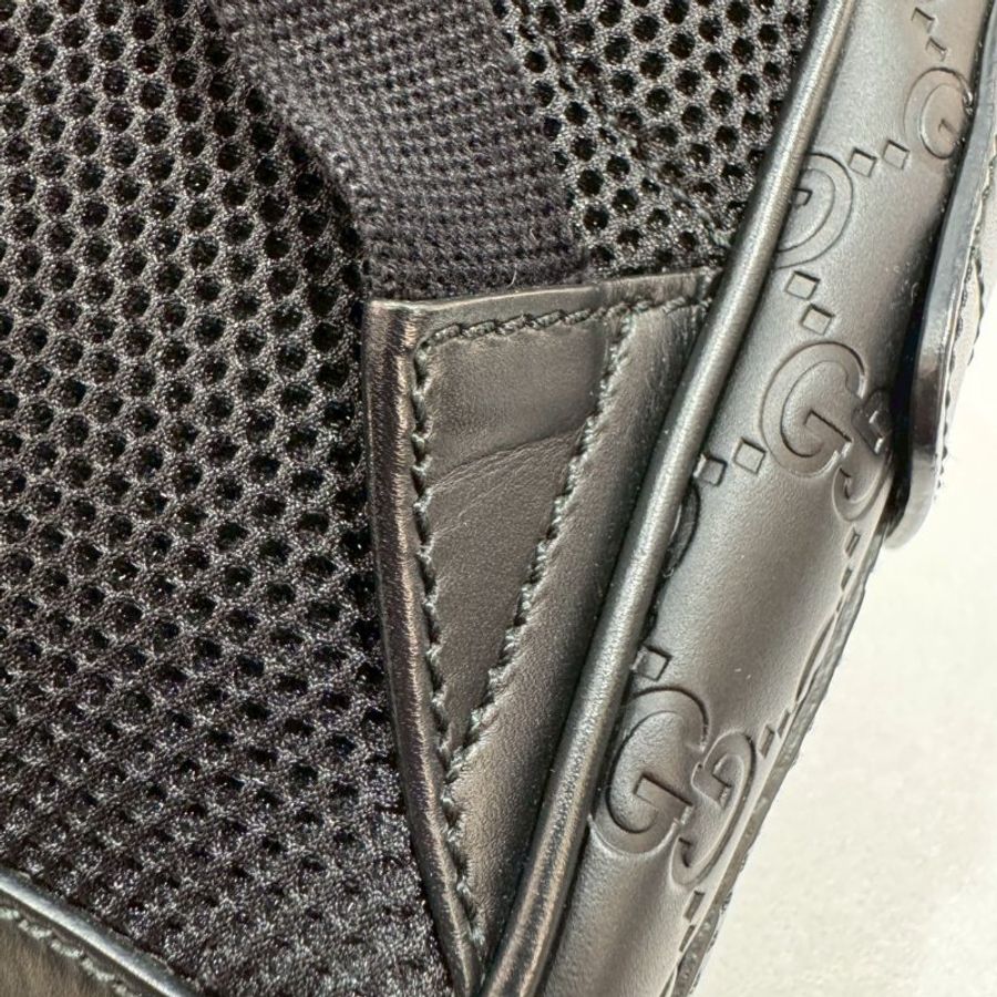 GUCCI 全皮壓紋 後背包/雙肩包 85成新-9