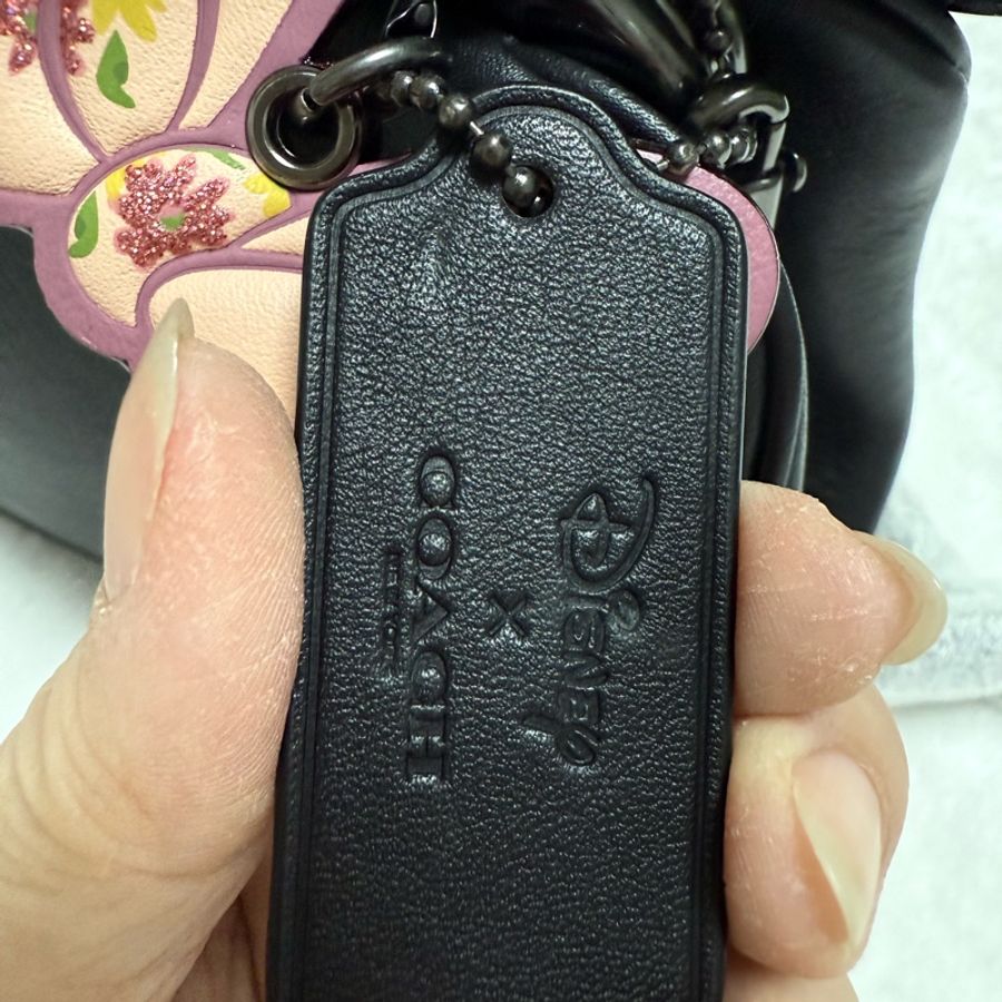 全網最低限量款帶回家❤️全新Coach X Disney聯名限量包 迪士尼米妮斜背手提兩用包-33