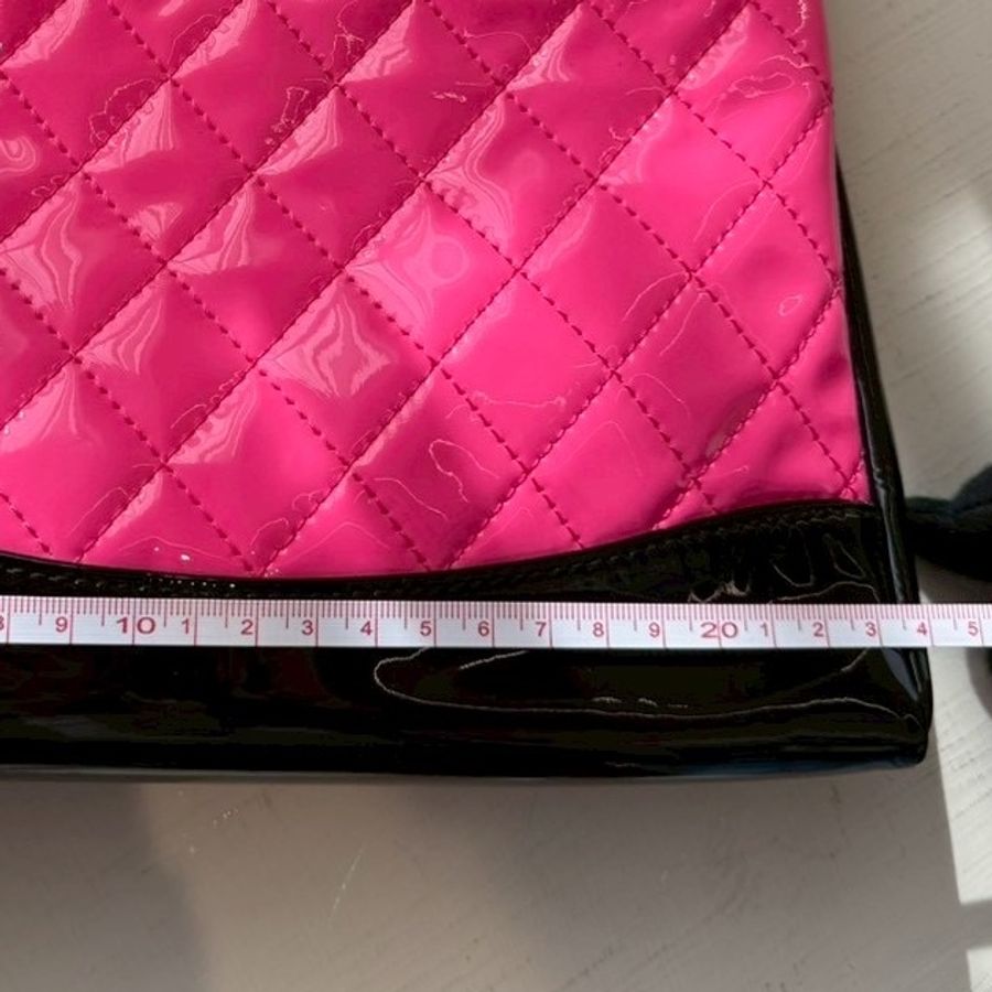 CHANEL 31mini 黑配桃紅 🖤🩷Black Pink🖤🩷-9