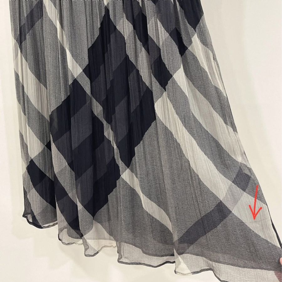 Burberry 大童 格紋洋裝-2