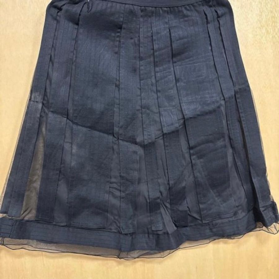 Chanel 黑色 女裙 法國製 38-3