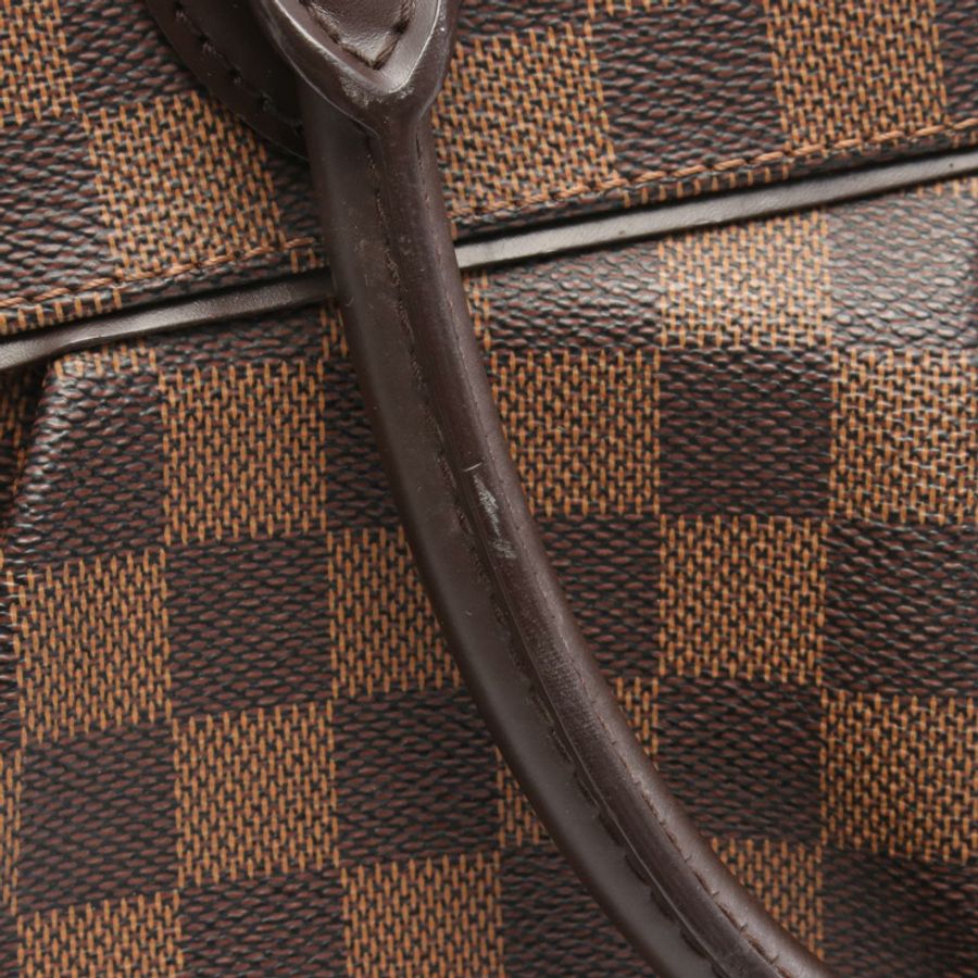 LOUIS VUITTON Trevi PM 單肩手提包 N51997 Damier Ebene 帆布二手 女士 LV-6