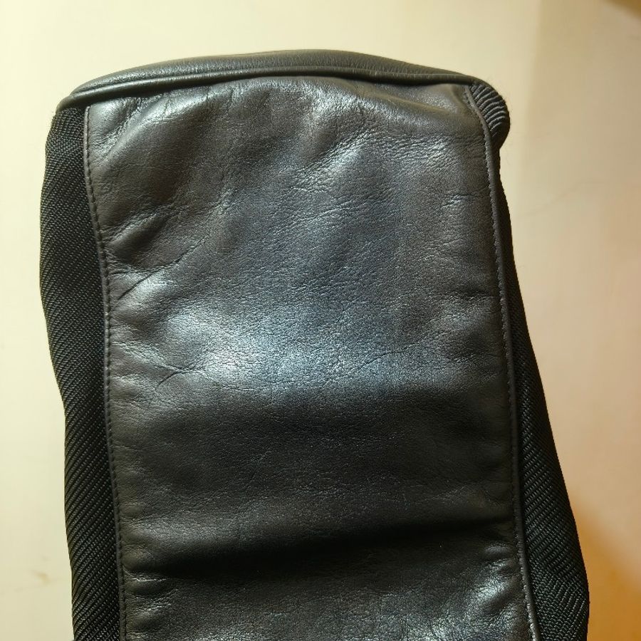 ㊣✨Versace✨凡賽斯 黑色 帆布 皮革 拼接 金屬 手提包/二手包/二手精品🌳二手樹屋🌳-7