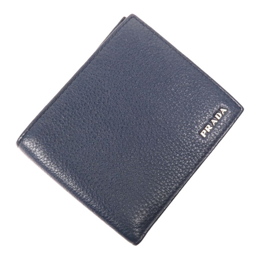 PRADA 【激減優惠】牛皮皮革Fold Wallet錢包-2