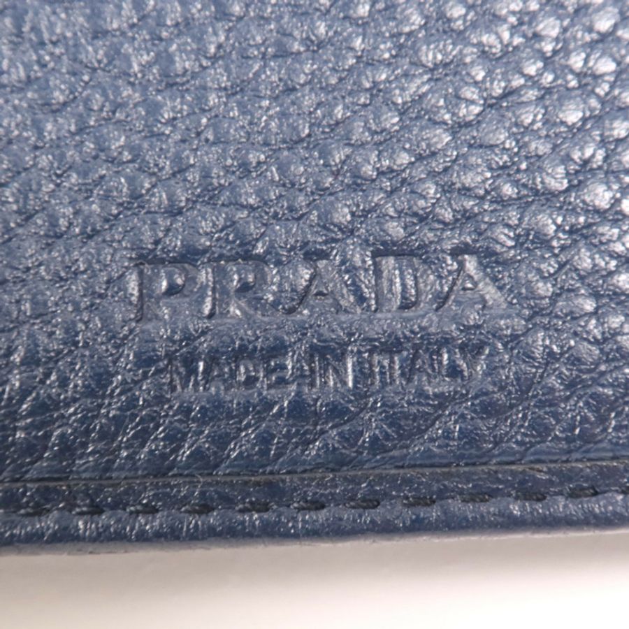 PRADA 【激減優惠】牛皮皮革Fold Wallet錢包-6