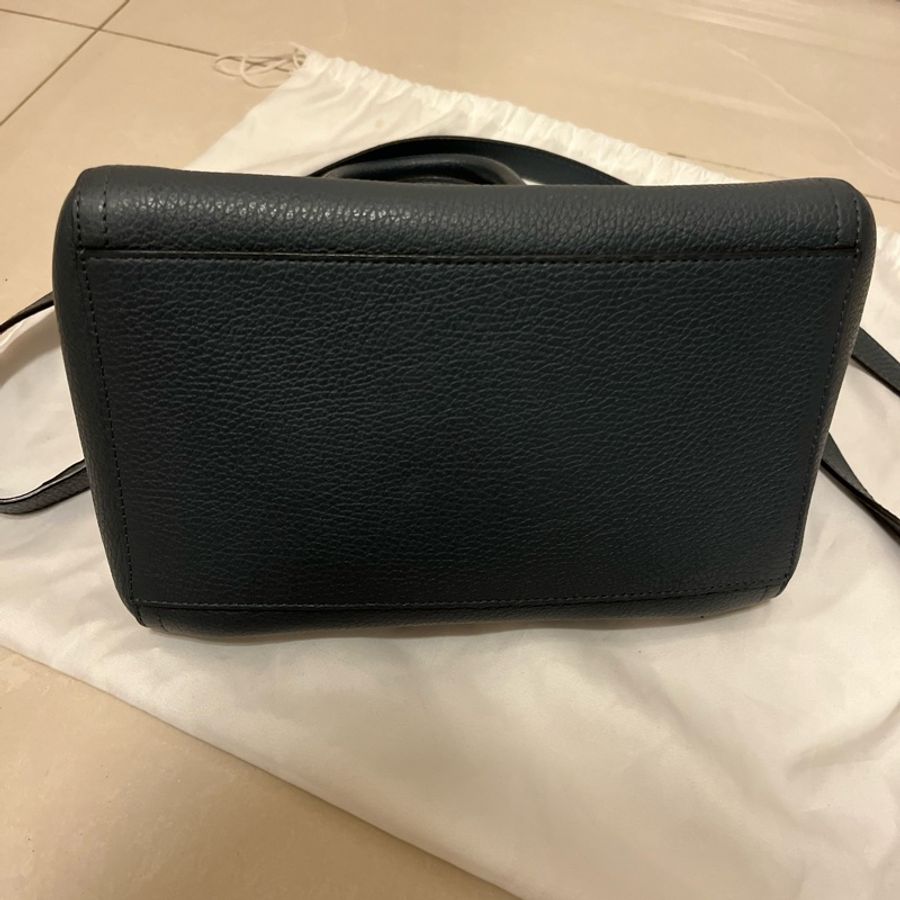 Furla Alba S Satchel in Navy Blue-7