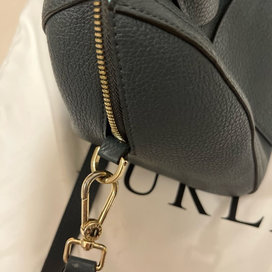 Furla Alba S Satchel in Navy Blue-16