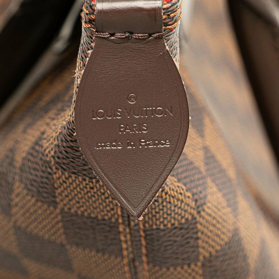 Louis Vuitton Damier Saleya PM 手提包 托特包 N51183 棕色 皮革 女款 LOUIS VUITTON-8