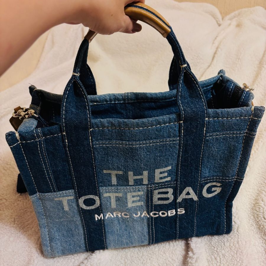 MARC JACOBS 牛仔托特包-0