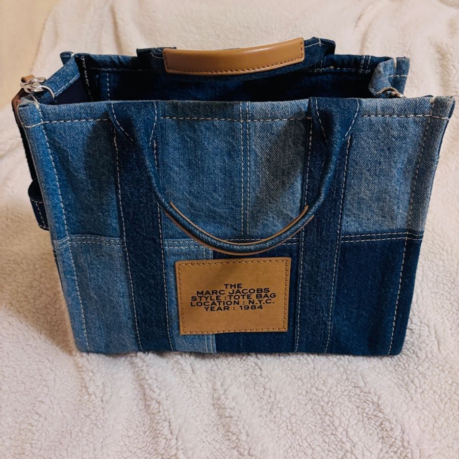 MARC JACOBS 牛仔托特包-3