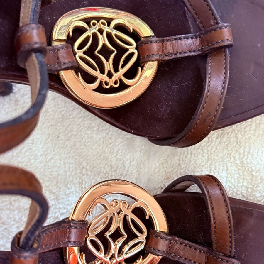 Loewe 高跟涼鞋35-13