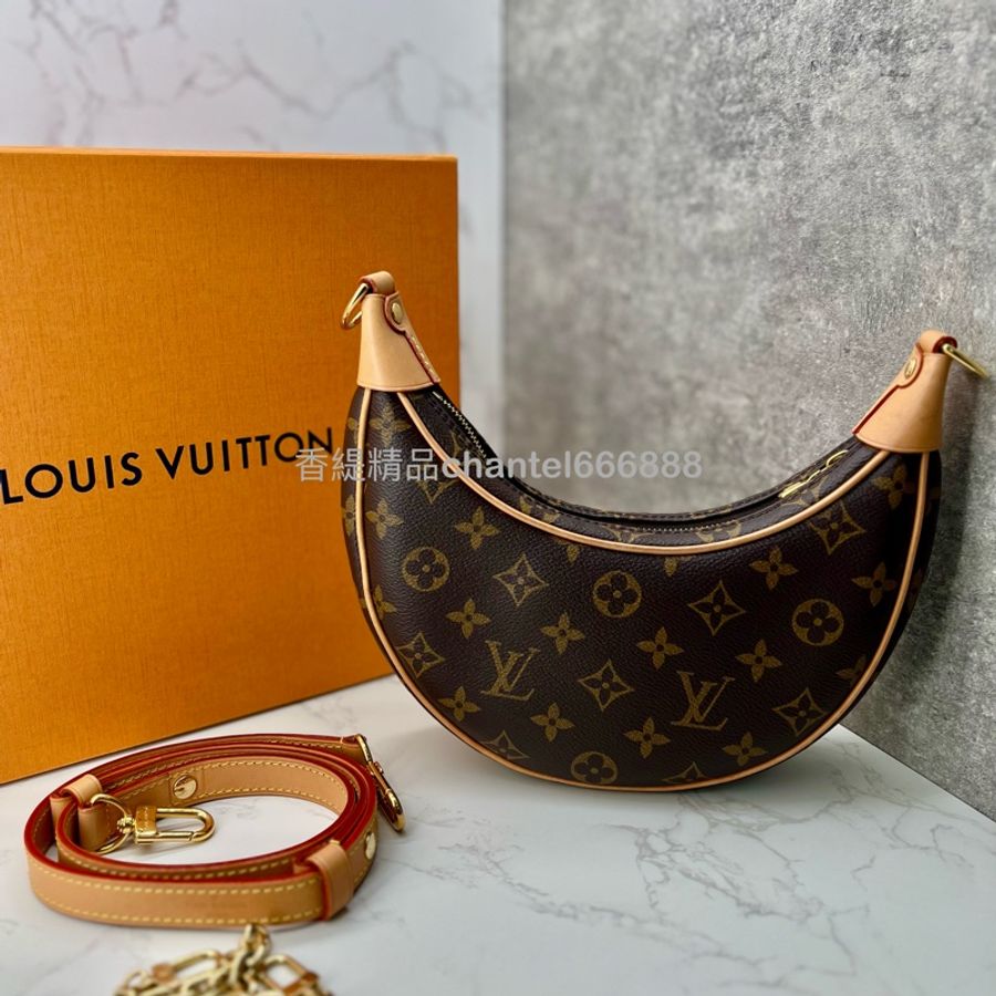 💗香緹國際精品💗 LV ｜566  月亮包 😚 絕美包 #LV腋下包-0