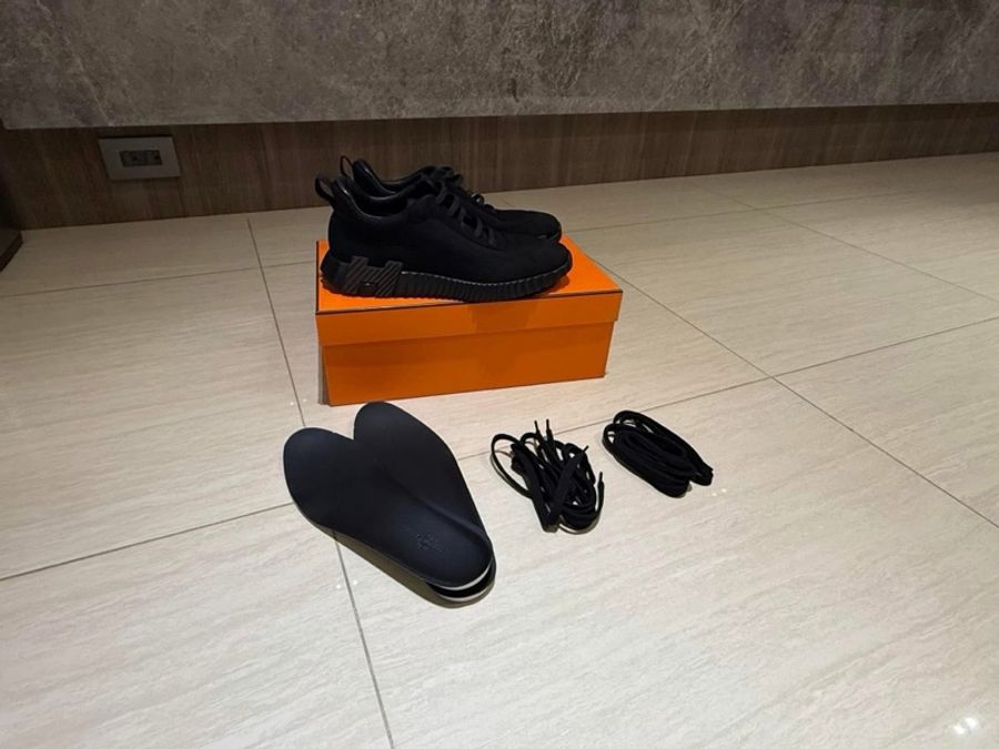 Hermes 95新二手閒置 41號 So Black Bouncing sneaker-4