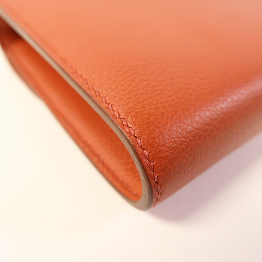 HERMES Evercolor皮革Constance To Go金扣肩背袋-13