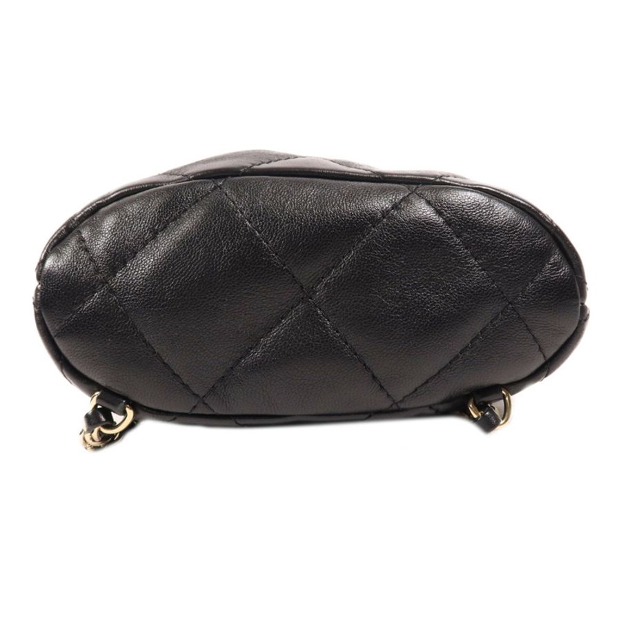 CHANEL 【激減優惠】牛皮皮革Rucksack金扣背包-3