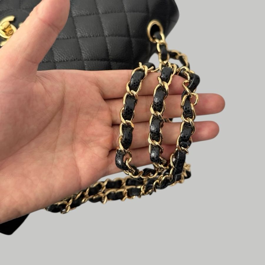 Chanel Caviar CF25金扣-8