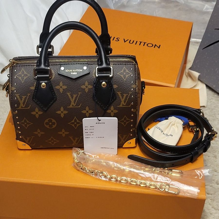Lv trunk20 手提包 斜揹包 側背包(五金全都已包膜）-7