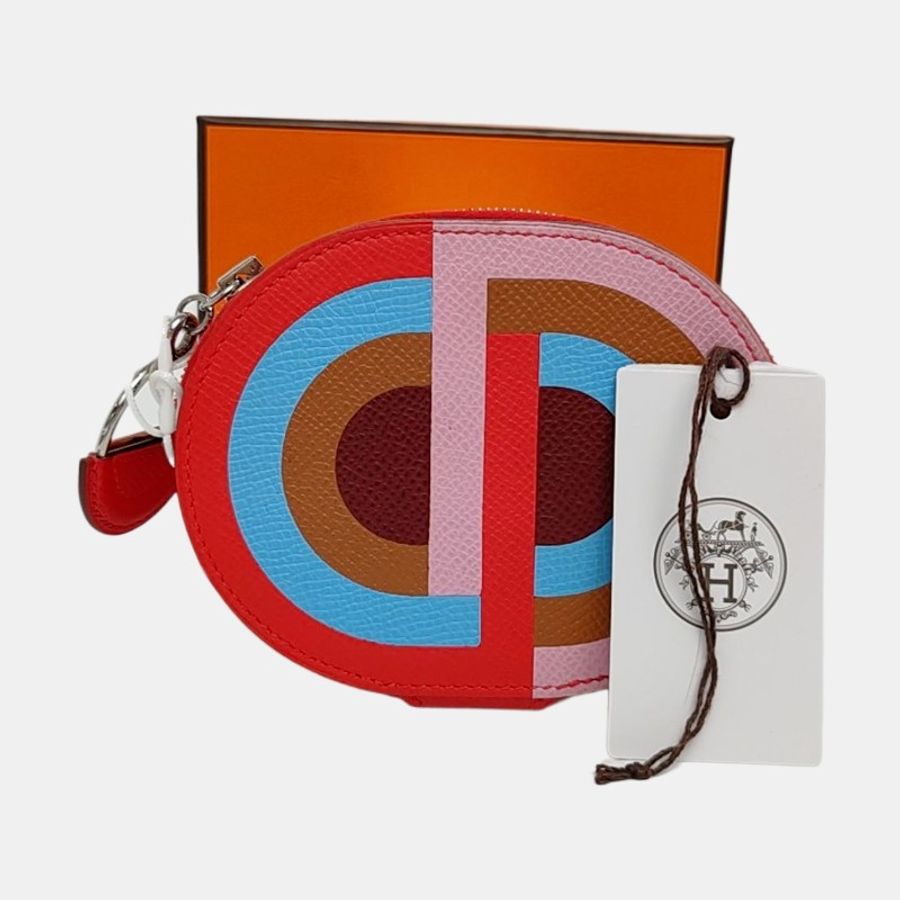 HERMES In-The-Loop 迷你 多色Epsom牛皮手拿包 銀色五金D刻-7