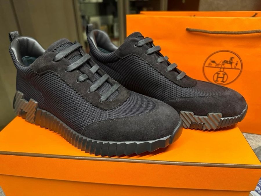 Hermes 全新 41號 So Black Bouncing sneaker-1