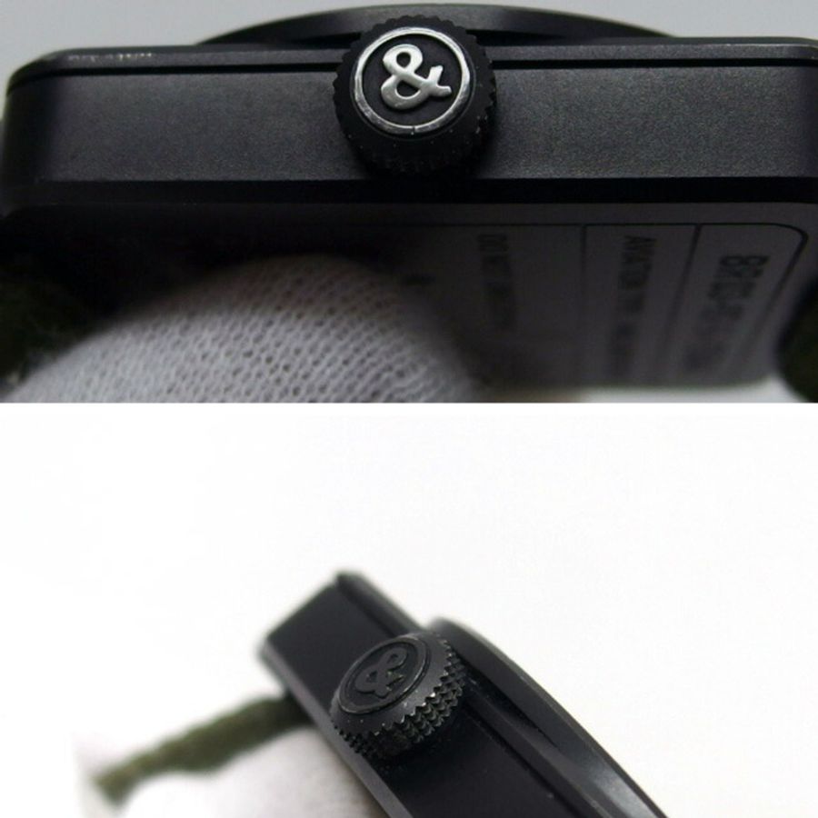 Bell & Ross Aviation BR03-92 男士手錶，黑色錶盤-7