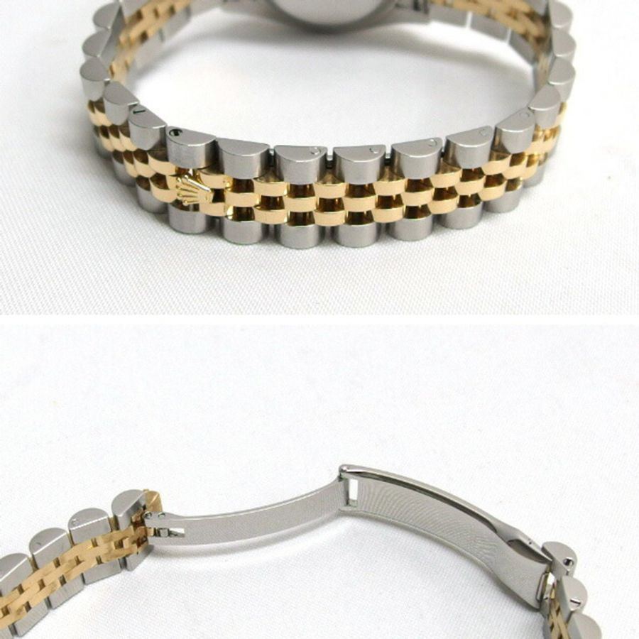 勞力士 Datejust 18K 黃金和不鏽鋼女士手錶 179173-4