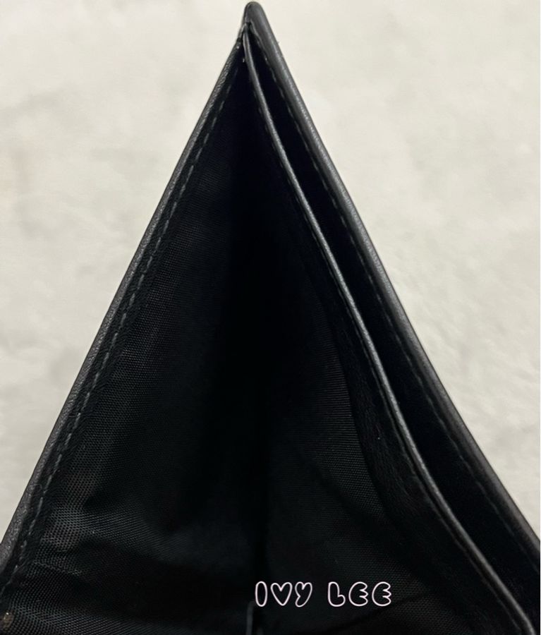 Gucci Micro Guccissima 經典黑 雙折皮夾 256408 短夾 正品 二手精品-8