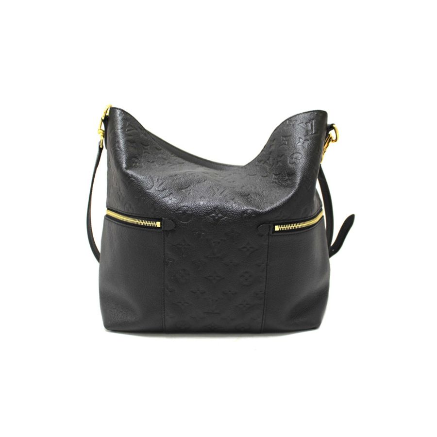 Louis Vuitton Black Monogram Empreinte Leather Melie Hobo Bag-3