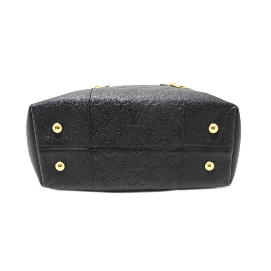 Louis Vuitton Black Monogram Empreinte Leather Melie Hobo Bag-7