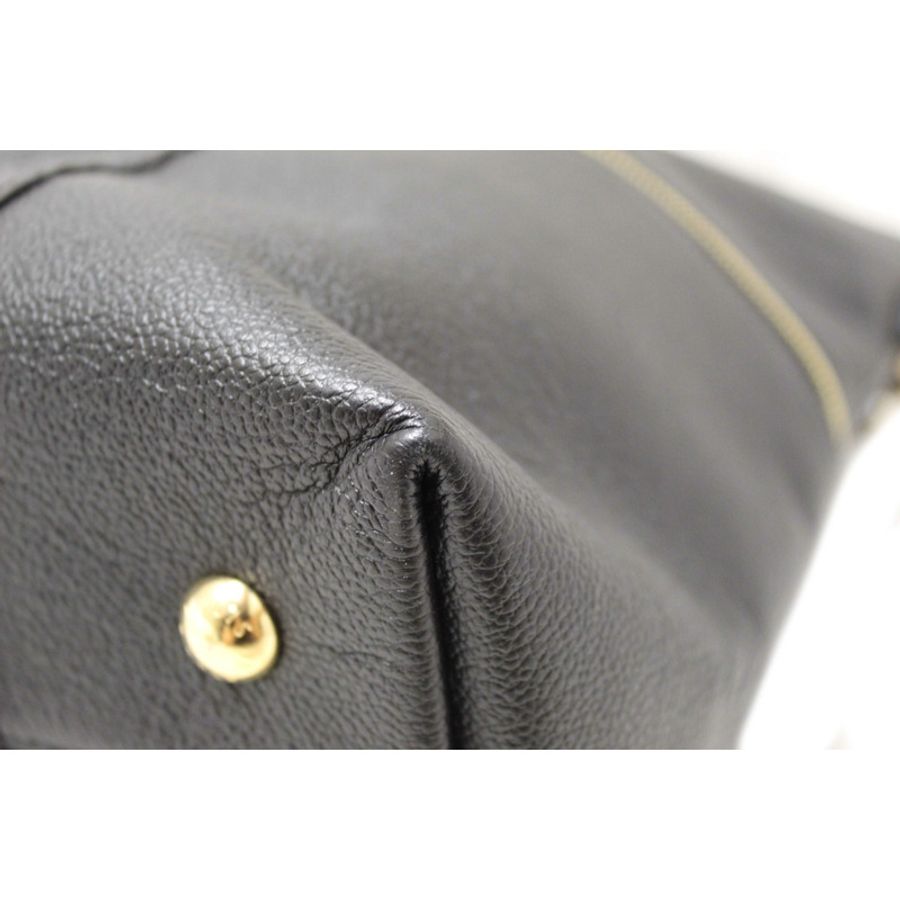 Louis Vuitton Black Monogram Empreinte Leather Melie Hobo Bag-9
