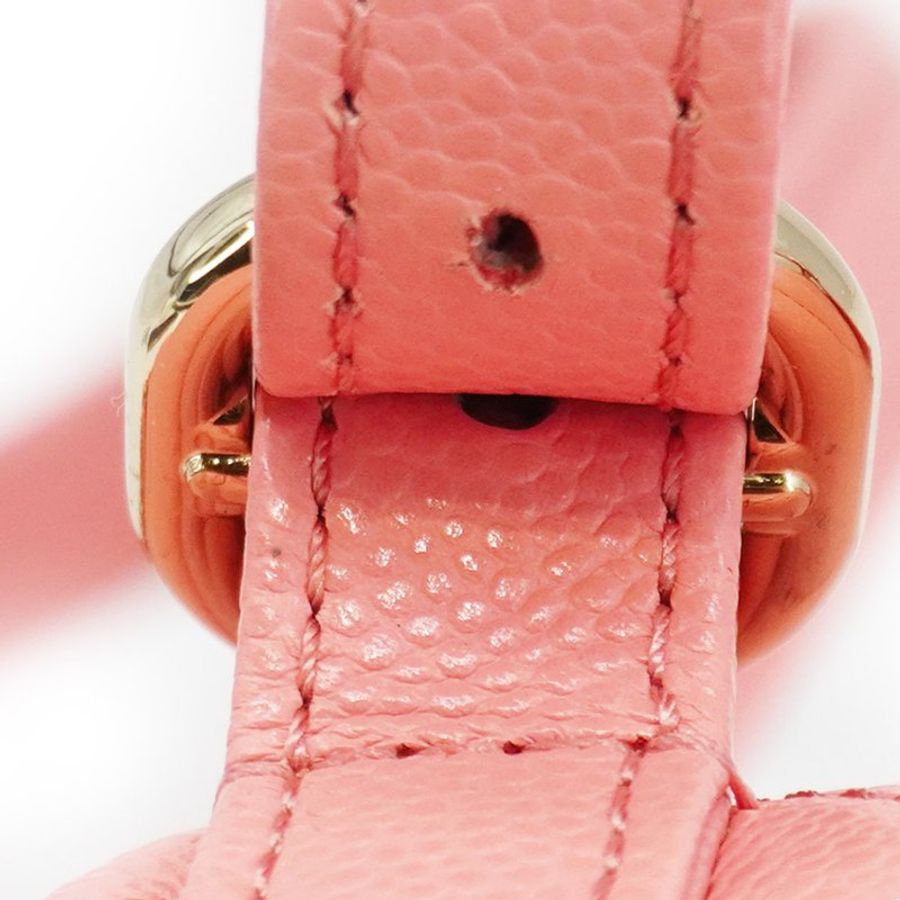 Chanel 展示品 Duma 粒紋小牛皮淡金釦後背包(AS4399-粉)-7