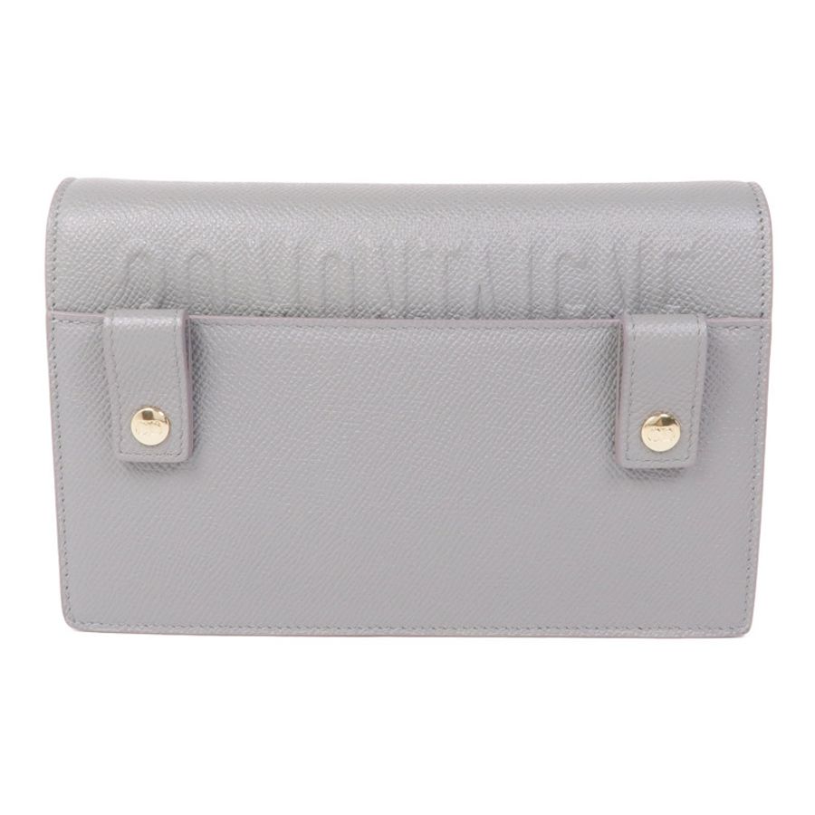 Dior 【激減優惠】牛皮皮革Chain Shoulder Bag金扣鏈帶肩背袋-1