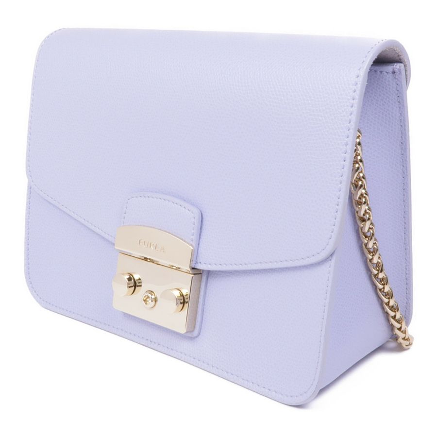 Furla 牛皮皮革Shoulder Bag金扣肩背袋-2