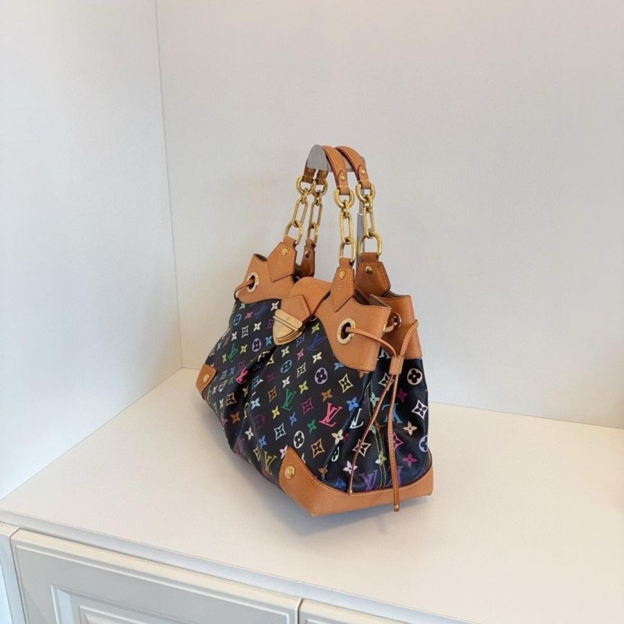 LV tote 黑三彩-2