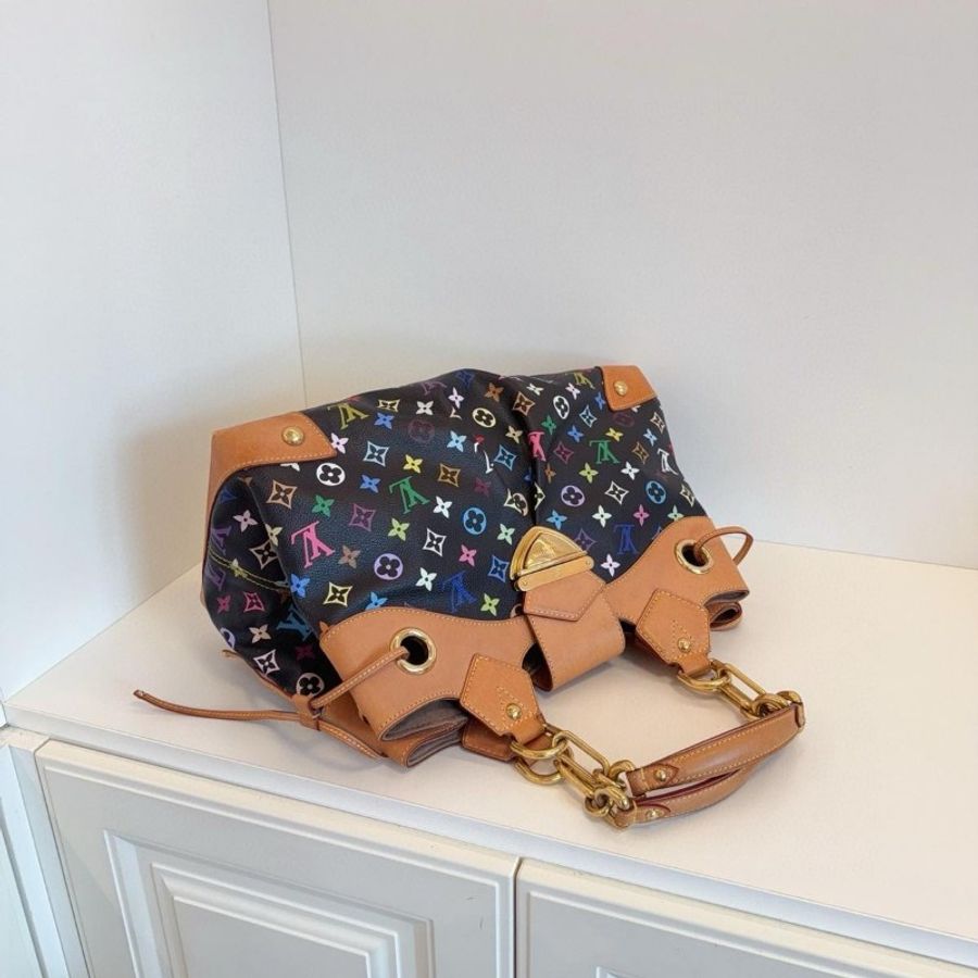 LV tote 黑三彩-3