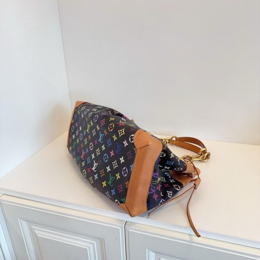 LV tote 黑三彩-6