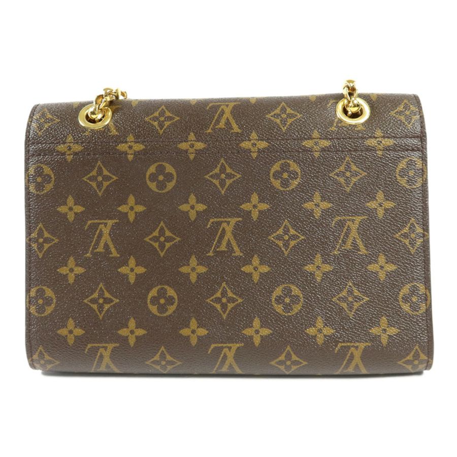 LOUIS VUITTON Monogram Victoire金扣鏈帶肩背袋-1