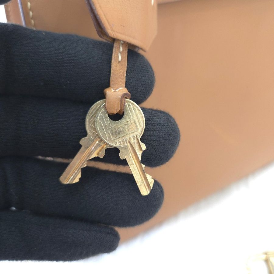 Hermès Kelly 28 手提包 金釦 金棕 二手 v刻-26