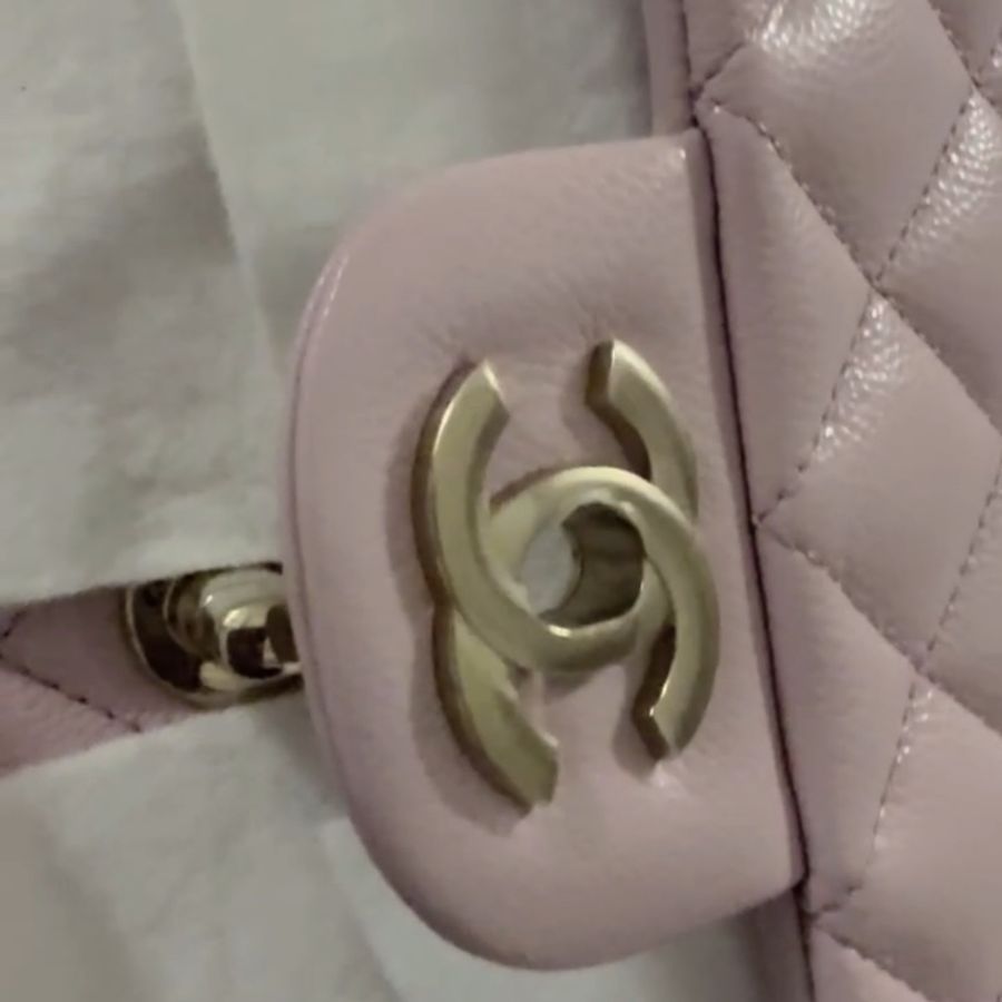🎀 超低價!全新CHANEL CF23 FLAPBAG(ROSE)淺粉紅色🎀 售出不退貨。可以再購買!-5