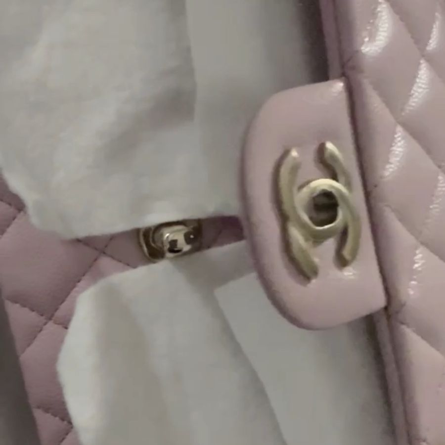 🎀 超低價!全新CHANEL CF23 FLAPBAG(ROSE)淺粉紅色🎀 售出不退貨。可以再購買!-7
