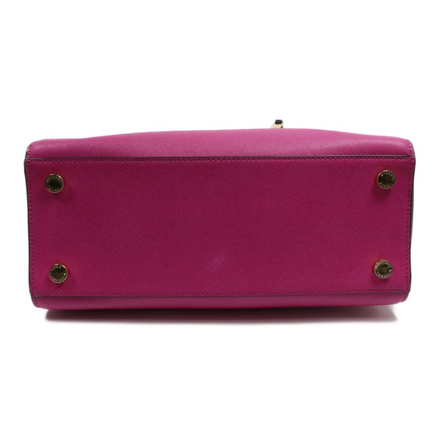 Michael Kors 牛皮皮革2 way Shoulder Bag金扣手挽肩背兩用袋-3