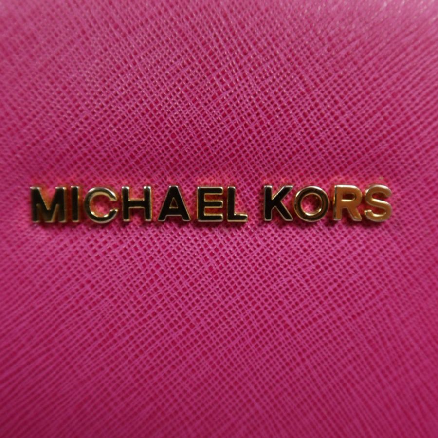 Michael Kors 牛皮皮革2 way Shoulder Bag金扣手挽肩背兩用袋-10