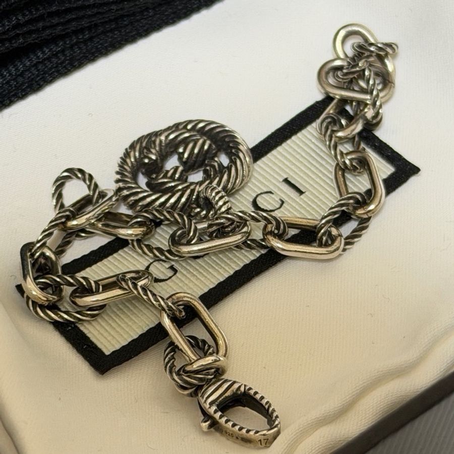 Gucci雙G手鍊-5
