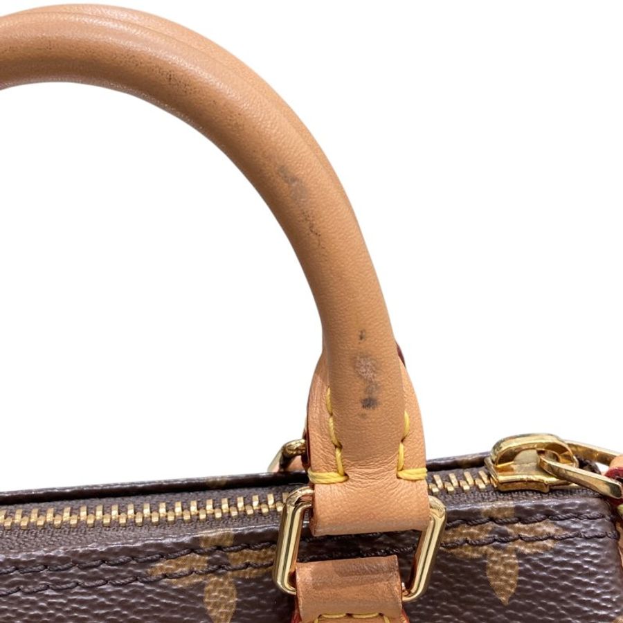 LOUIS VUITTON 路易威登 NANO SPEEDY M81085 老花 手提/側背包-15