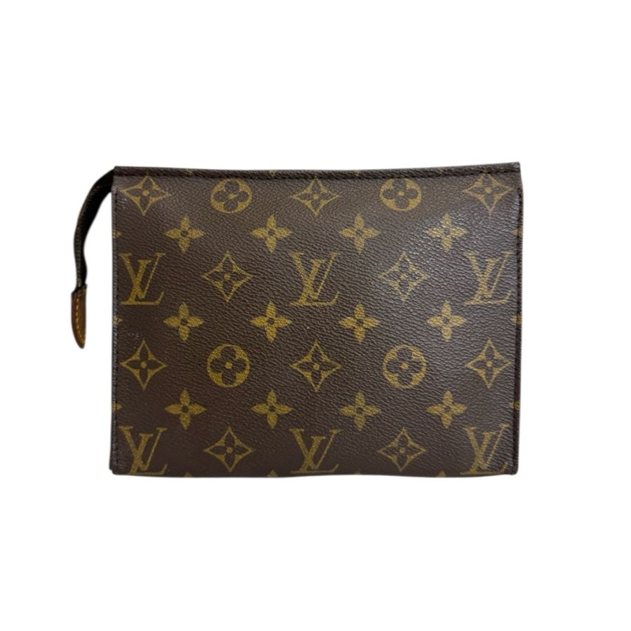 【赫蒂國際精品】 Louis Vuitton 路易威登 老花 小號洗漱手拿包 vintage-0
