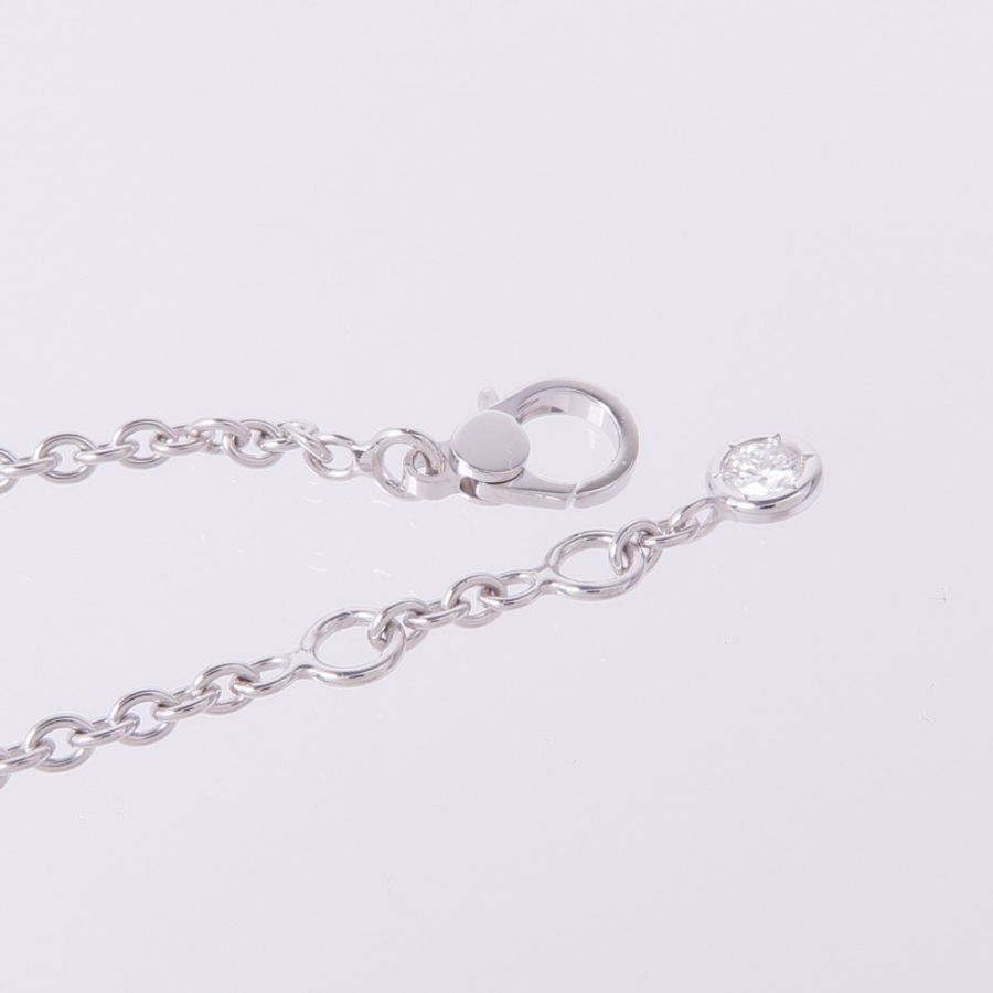 HERMES 18K白金Finesse Bracelet鑽石手鏈-5