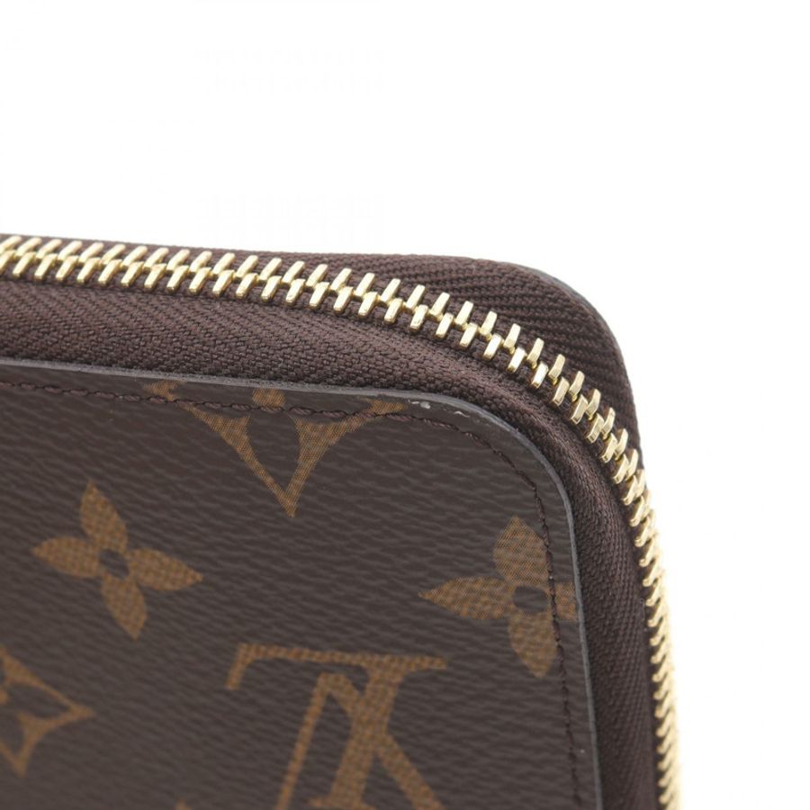 路易威登 Zippy Organizer 長皮夾 M62581 Monogram 帆布 棕色 二手 LV-6
