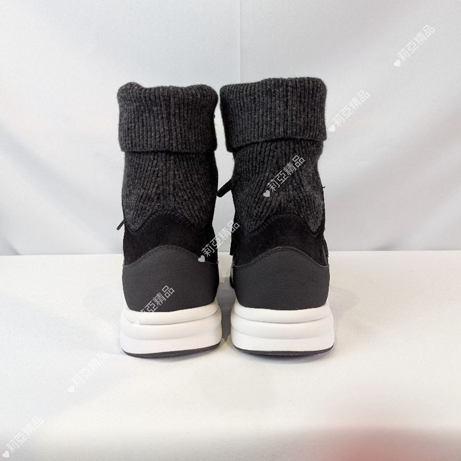 莉亞精品♡Chanel 麂皮拼接襪套休閒鞋 尺碼39.5 近新閒置-6