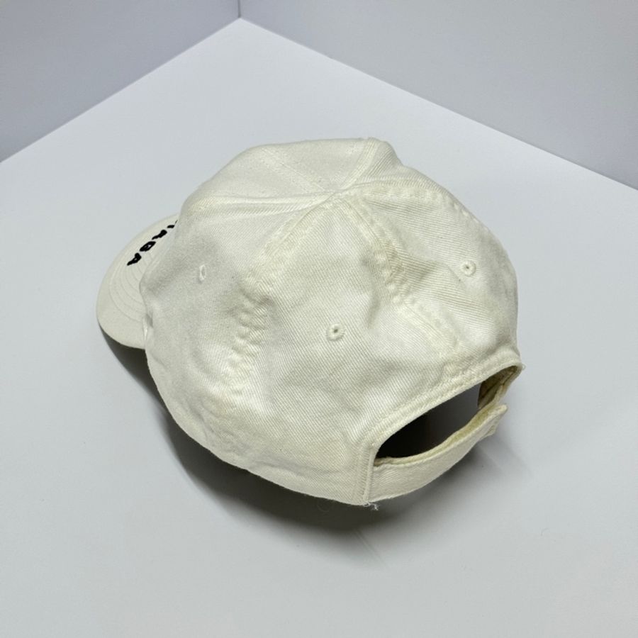 (帥潮必備😎) Balenciaga 巴黎世家 白色棒球帽 專櫃19500!-5