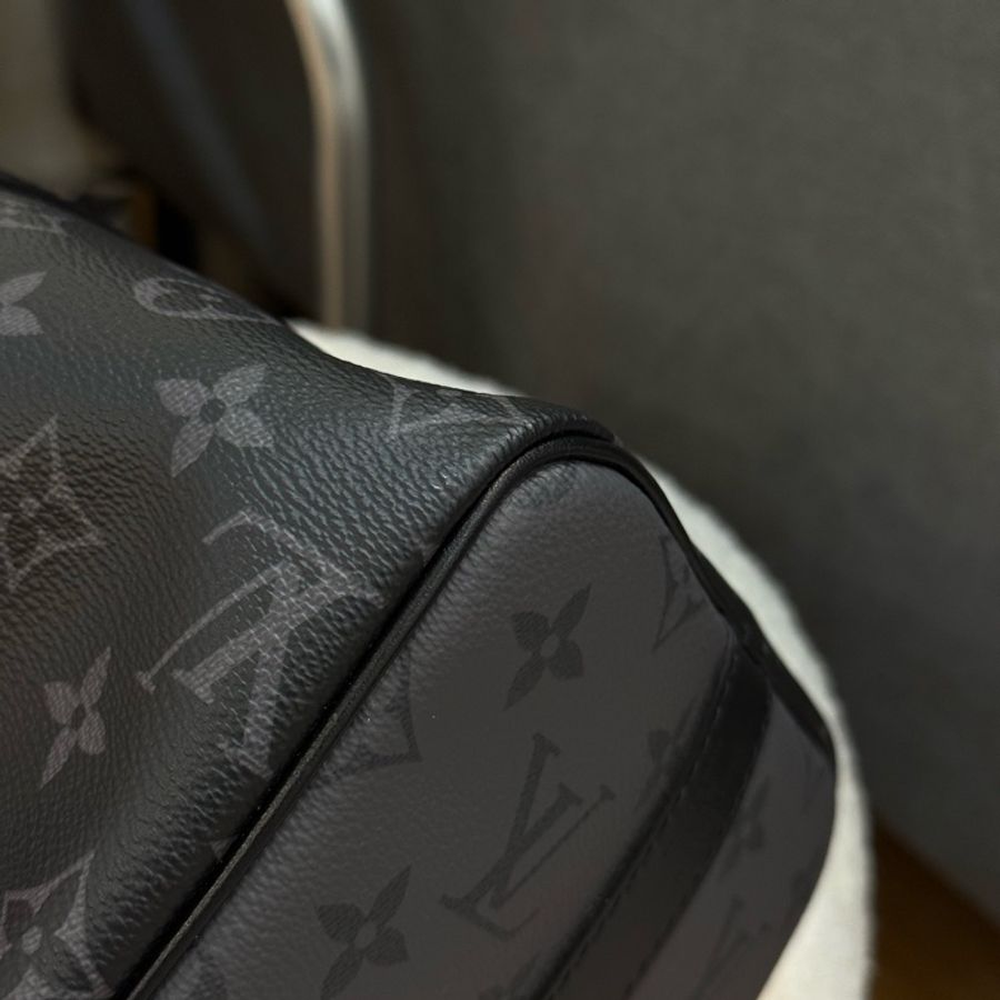 (保留中)Lv keepall35 黑武士 ✨最新晶片款-11