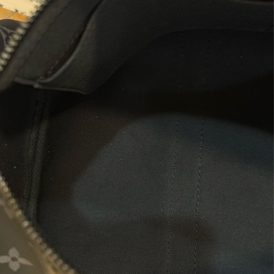 (保留中)Lv keepall35 黑武士 ✨最新晶片款-19